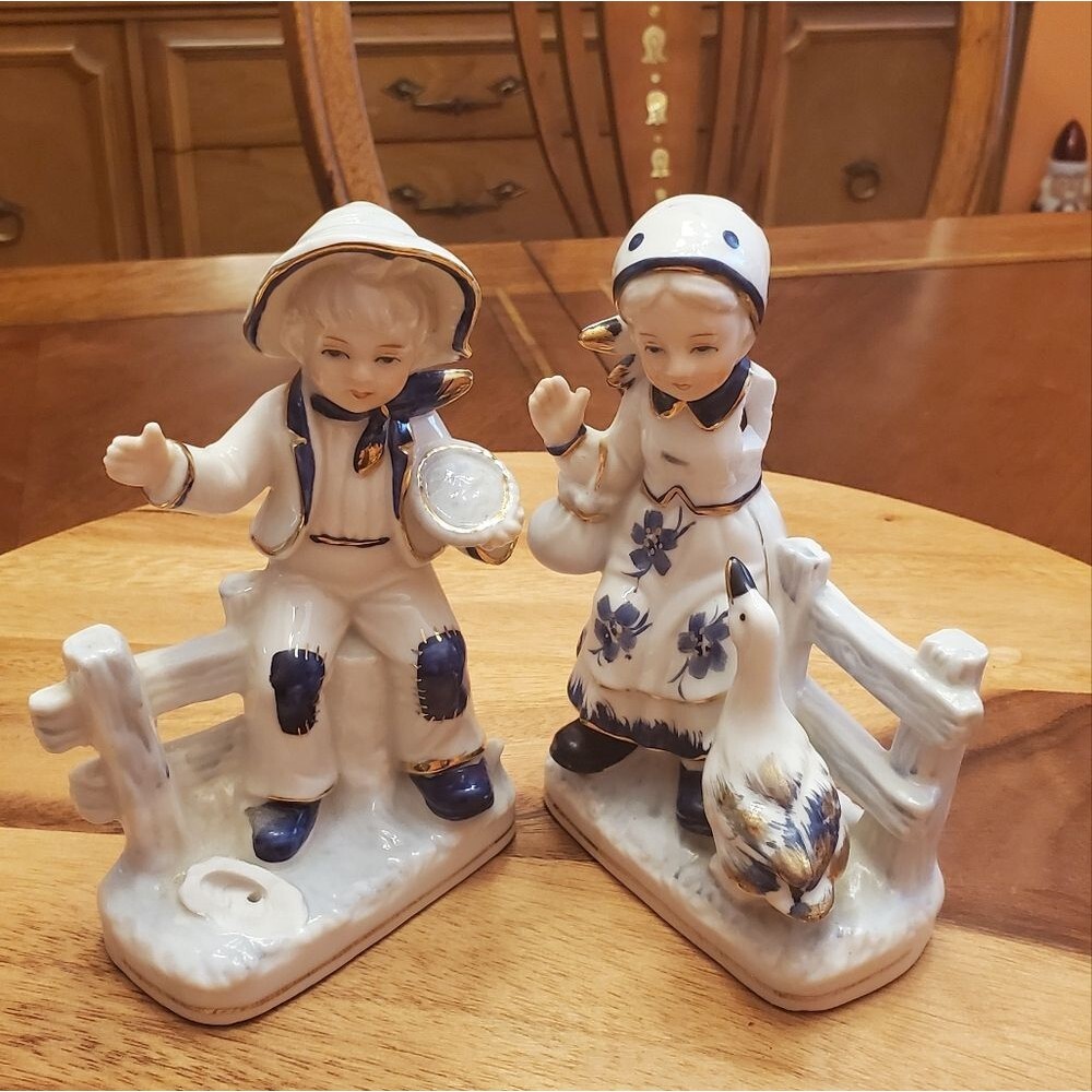 Porcelain man and woman - Picture 3 of 3